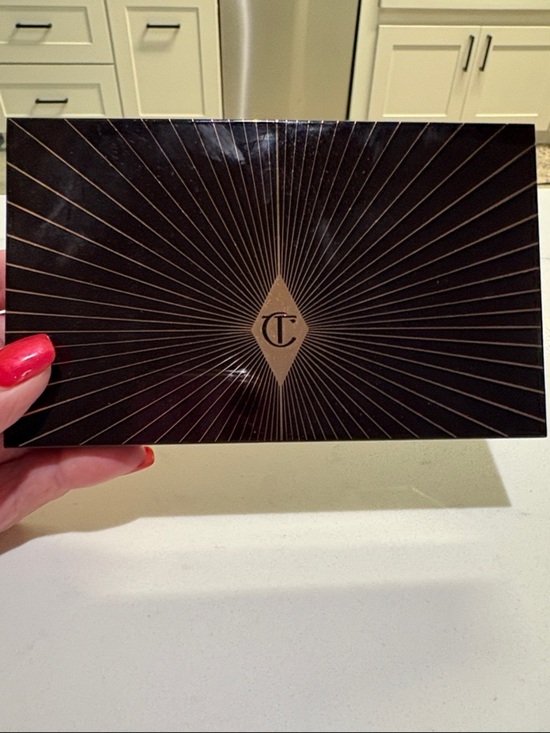 Charlotte Tilbury Other - Charlotte Tilbury Dark Brown Eyeshadow Palette with Gold Detailing